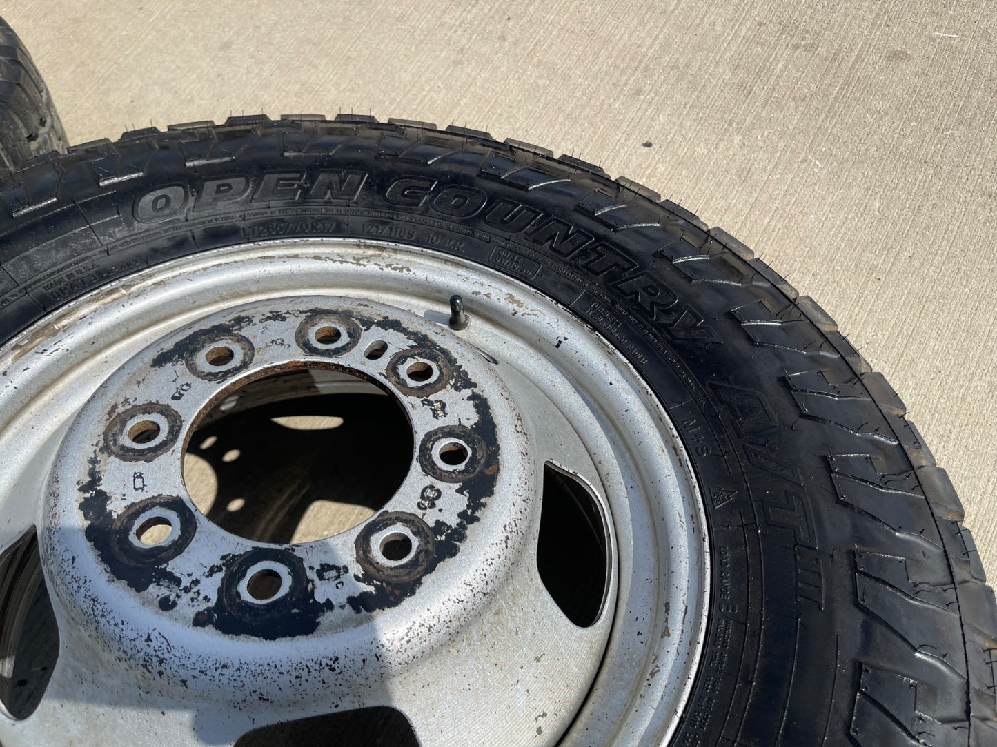 17" Dodge Ram 3500 DUALLY OEM wheel rim 2191 8x165 8x6.5 SET