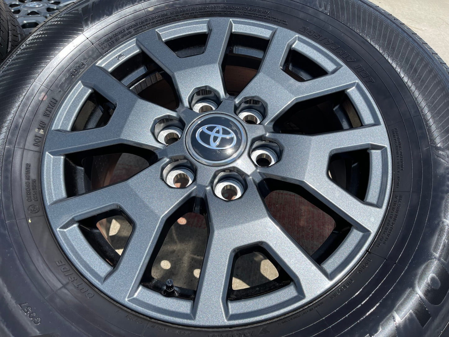 17" Toyota Tacoma 4Runner TRD OEM 10637 94254 wheel rim single 2025 2026 NEW
