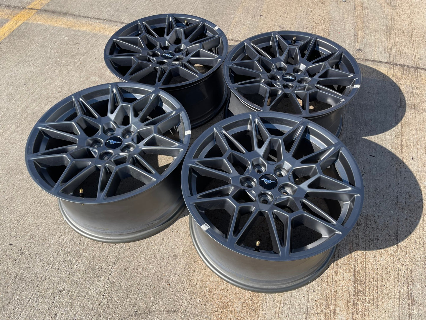 19" Ford Mustang GT Track Pack OEM 10600 10603 wheels rims 2025 2026 2027 NEW