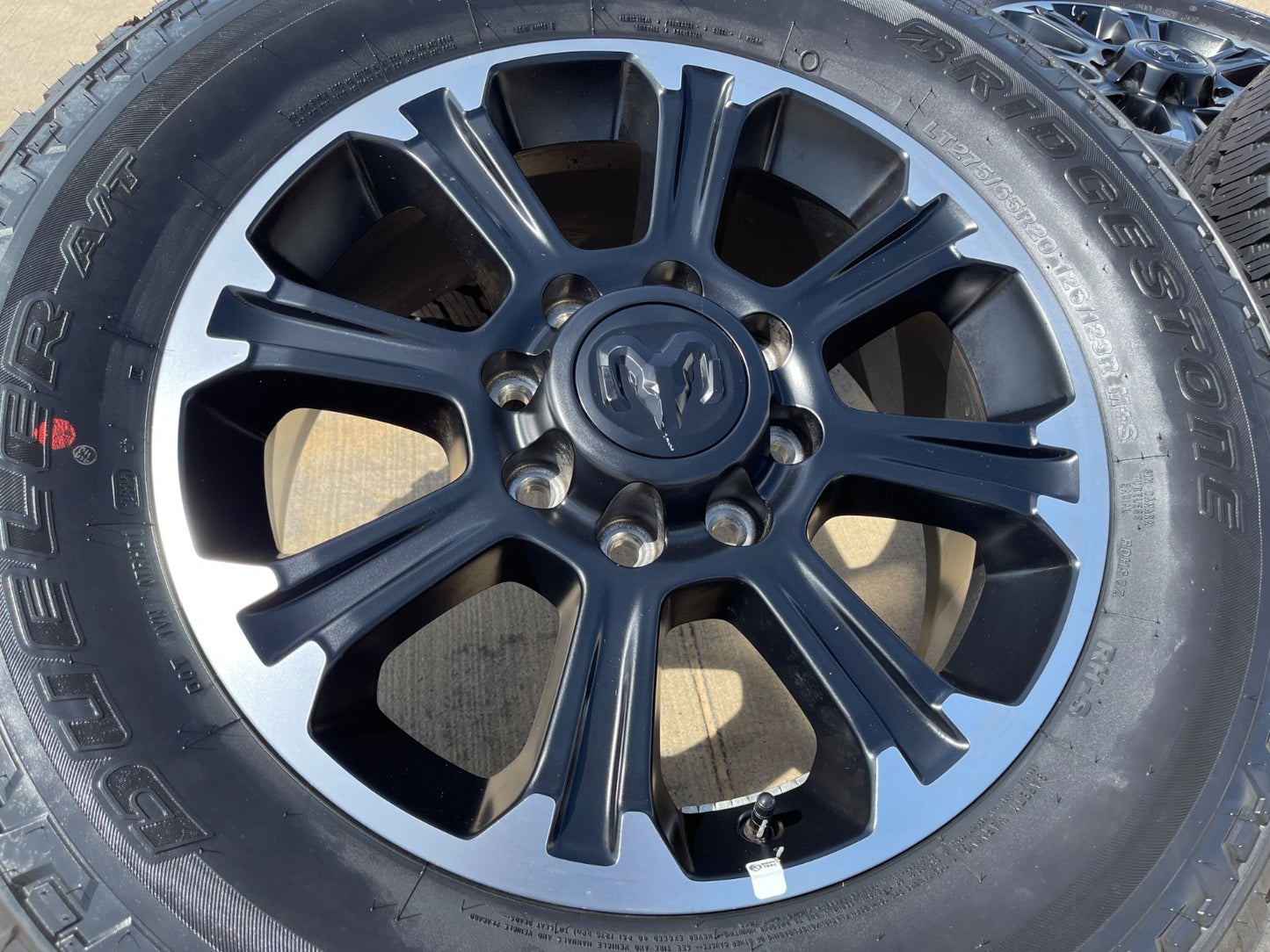20" Dodge Ram 2500 3500 LARAMIE OEM 95578 wheels rims A/T SET 2025 2026 2027 NEW