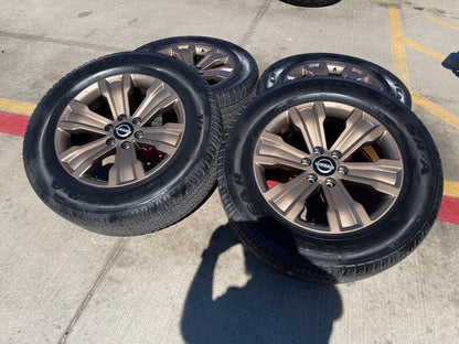 20" Nissan Titan Armada OEM 62753 wheels rims BRONZE 2023 2024 2025 2026 SET