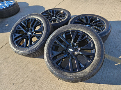 22" GMC Yukon Sierra OEM Chevy Silverado Tahoe 5903 wheels rims 2023 2024 2025