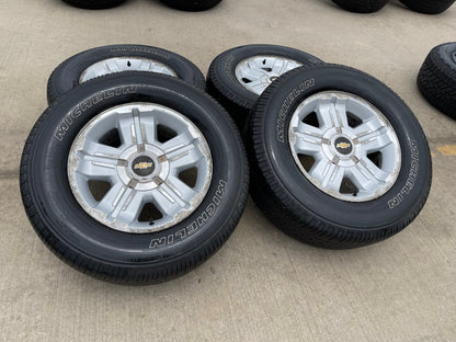 18" Chevy Tahoe Suburban Z71 OEM 5300 wheels rims tires Silverado 1500