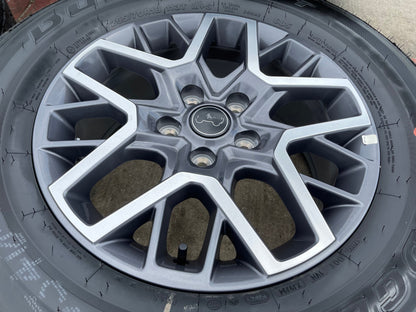 18" Jeep Grand Cherokee OEM wheels rims 51649 Wrangler 2024 2025 2026 NEW