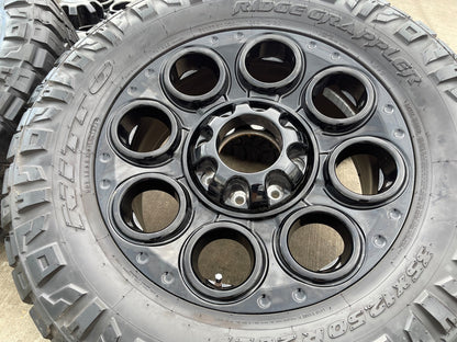20" Ford F-250 F-350 OEM TREMOR wheels rims SET 10299 10484 SET NITRO 35"