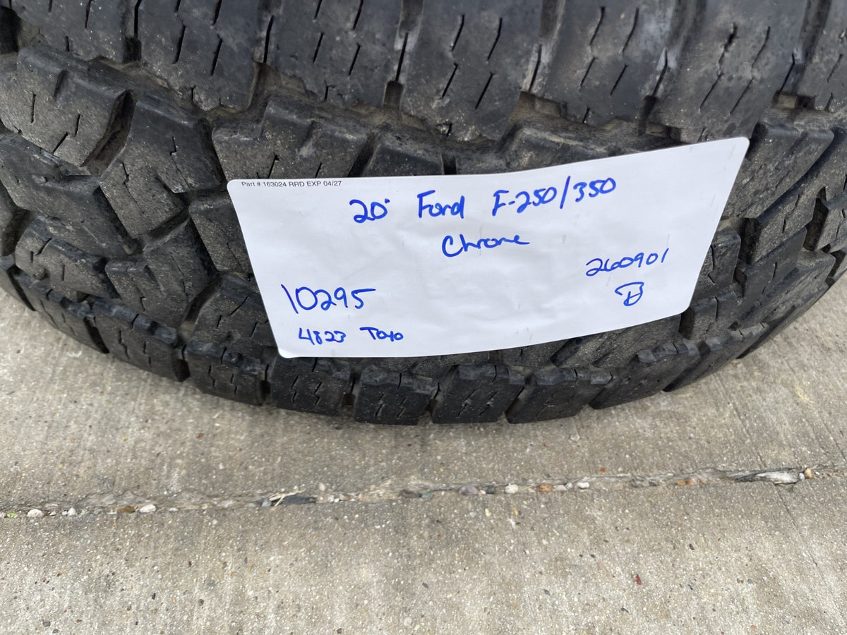 20" Ford F-250 F-350 OEM KING RANCH 10295 25085 10552 chrome wheels rims TOYO