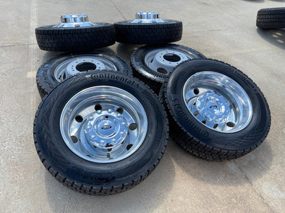 19.5" Ford F-450 Dually F-550 rims wheels RAM 4500 OEM 10x225 2026 2027 SET NEW