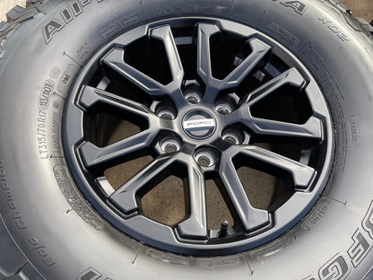 17" Ford F-150 Raptor OEM 10611 rims wheels Bronco 2026 2027 BFG 35" NEW SET