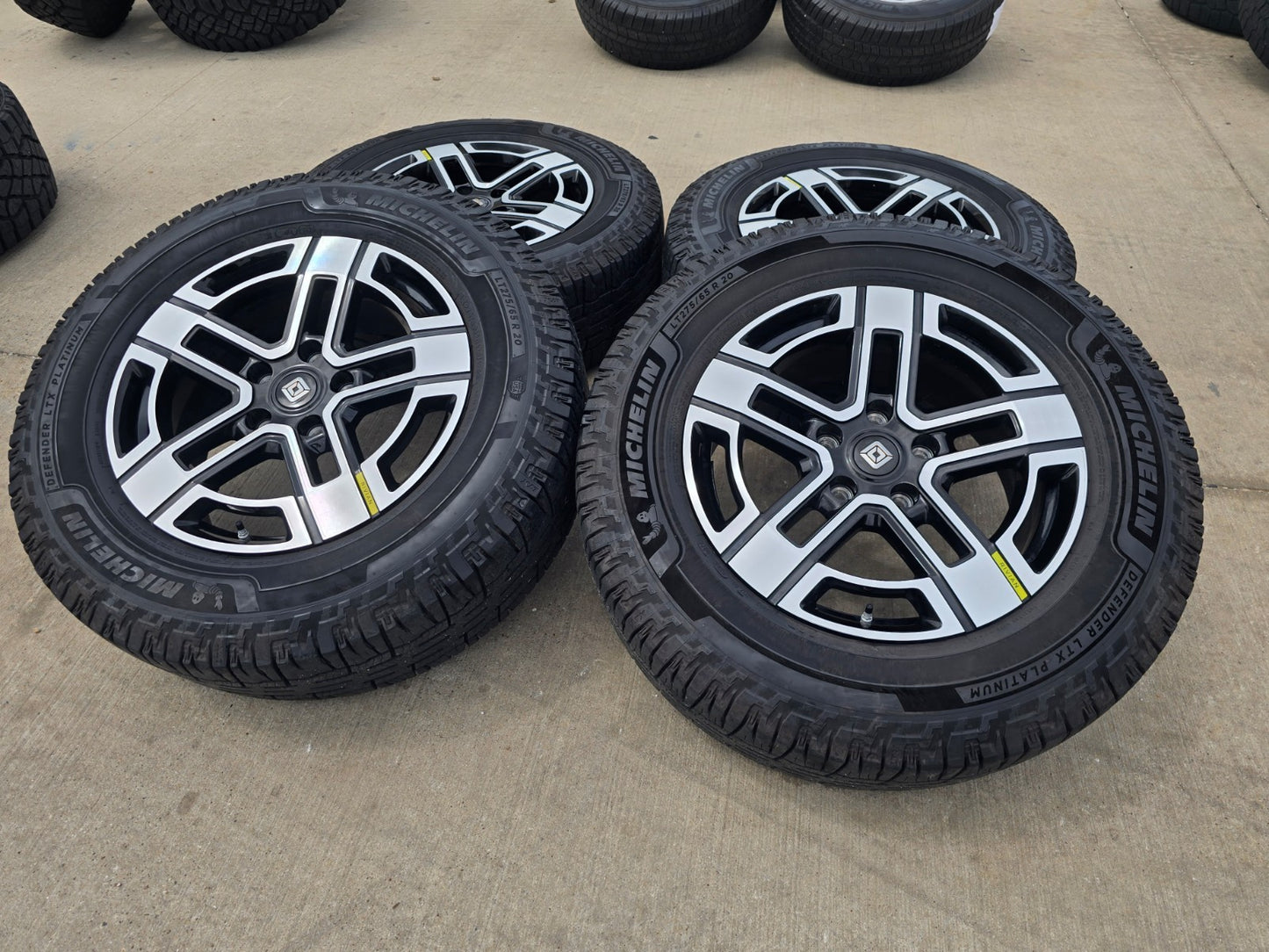 20" Rivian R1T R1S OEM wheels rims All Terrain Bright 2023 2024 2025 2026 2027