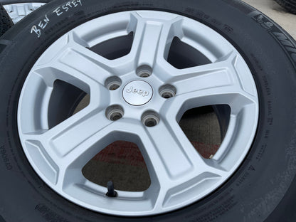 17" Jeep Wrangler Rubicon OEM wheels rims 9216 Gladiator tires MICHELIN