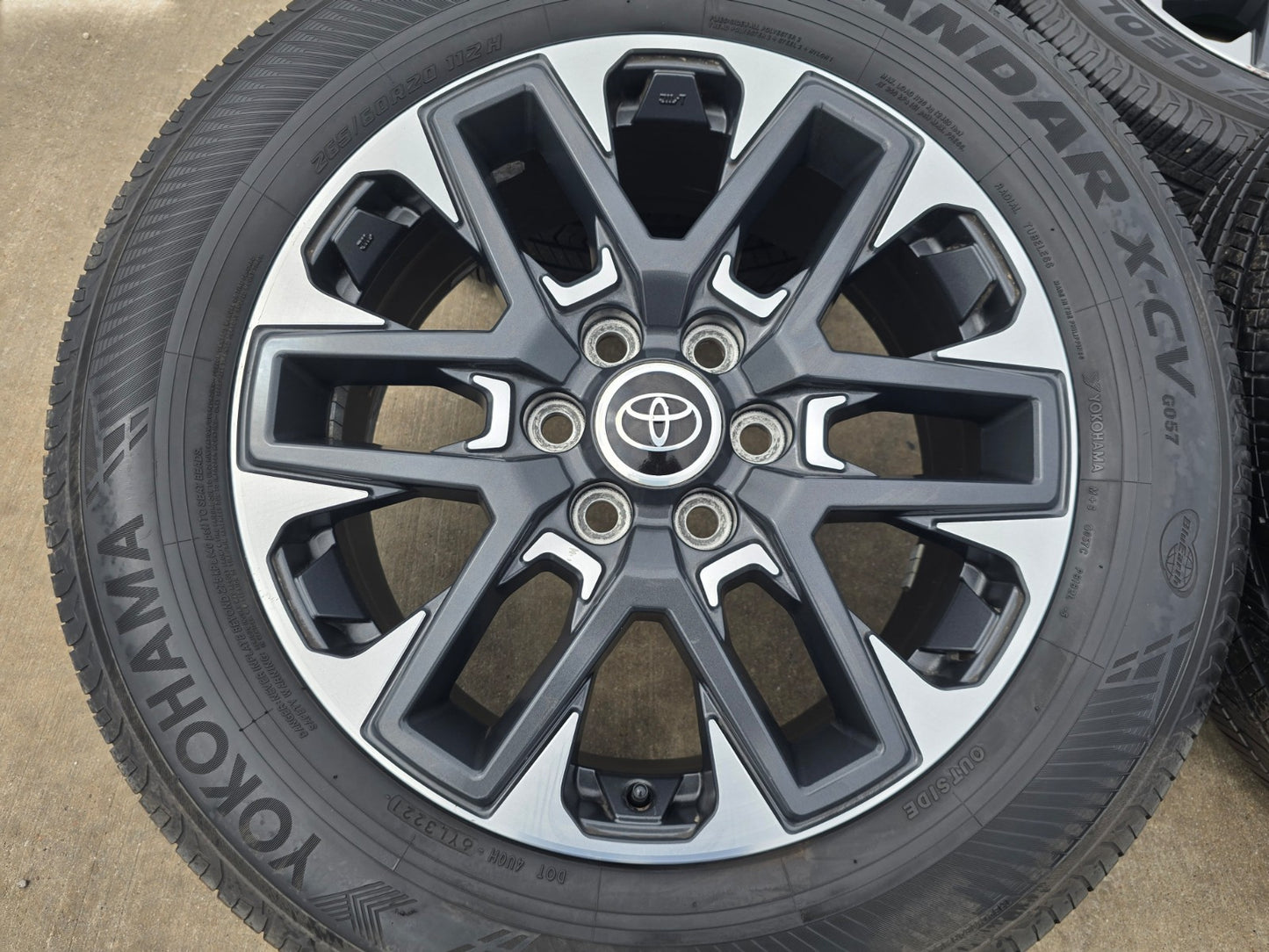 20" Toyota Tundra TRD wheels rims OEM TSS # 75276 95295 Sequoia 2024 2025 2026