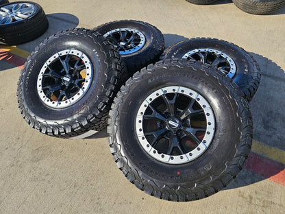 17" Ford F-150 Raptor R OEM Replica BEADLOCK 10460 rims wheels 35" tires BFG NEW