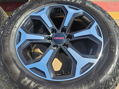 20" GMC Sierra AT4X Canyon Chevy Silverado OEM wheels rims SET 2026 2027 NEW