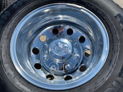17" Dodge Ram 3500 Dually Laramie 8x200 wheels rims 2701 2702 OEM 2022 2023 2024