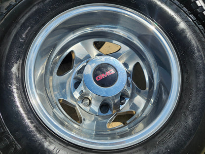 17" Chevy Silverado GMC Sierra 3500 Dually rims wheels OEM 5519 5520 MICHELIN