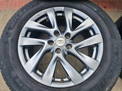 18" Infiniti QX60 FX35 FX45 JX35 Nissan OEM SET wheels rims 73760 71564