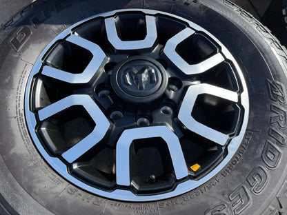 18" Ram 2500 3500 LARAMIE OEM wheels rims 2694 tires BRIDGESTONE A/T