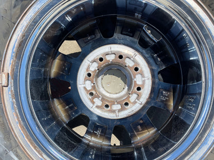 20" Ford F-250 King Ranch Lariat OEM 10100 rims wheels CHROME NEW BRIDGESTONE