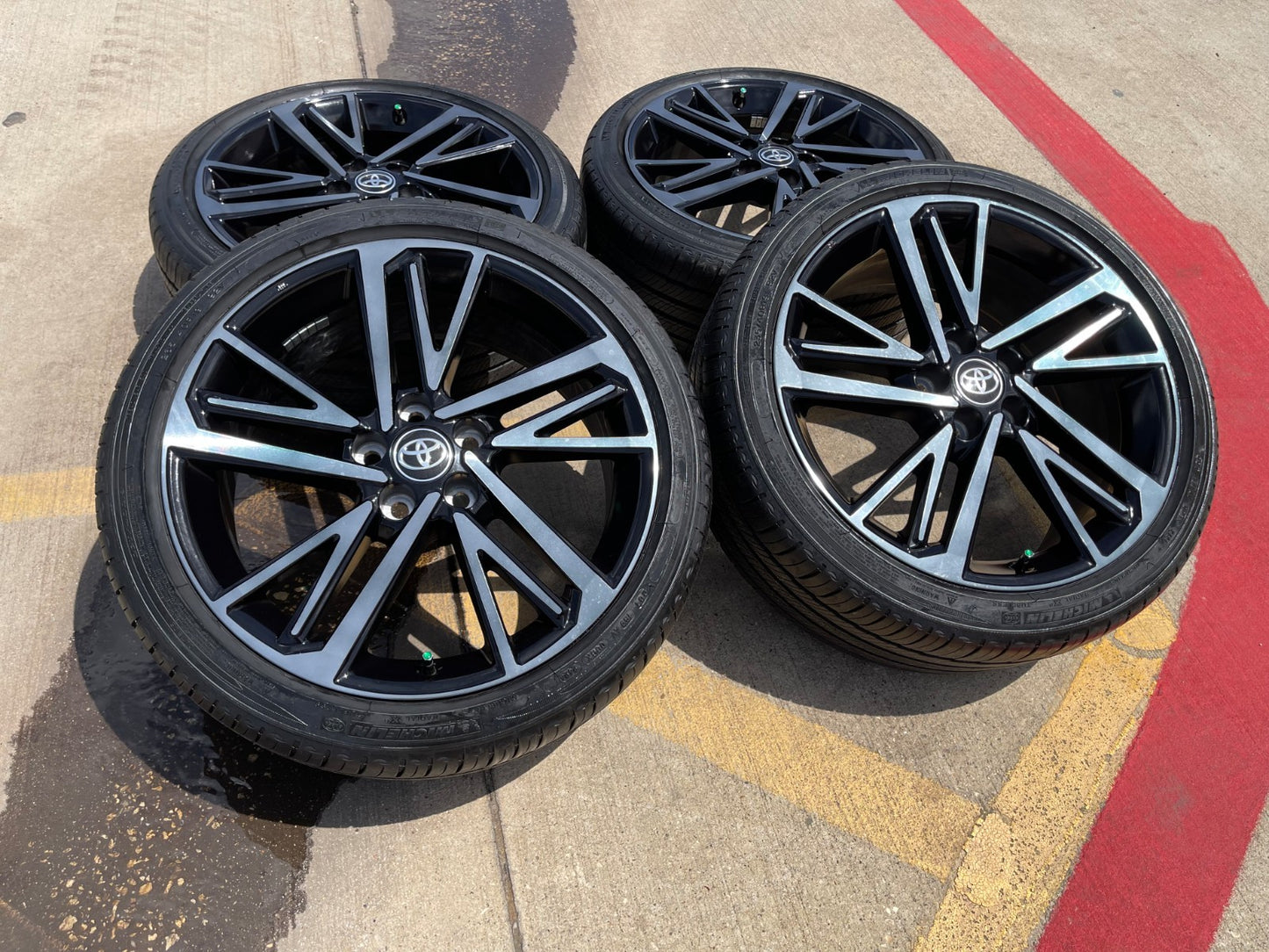 19" Toyota Camry XSE OEM 95975 wheels rims Avalon Lexus SET MICHELIN