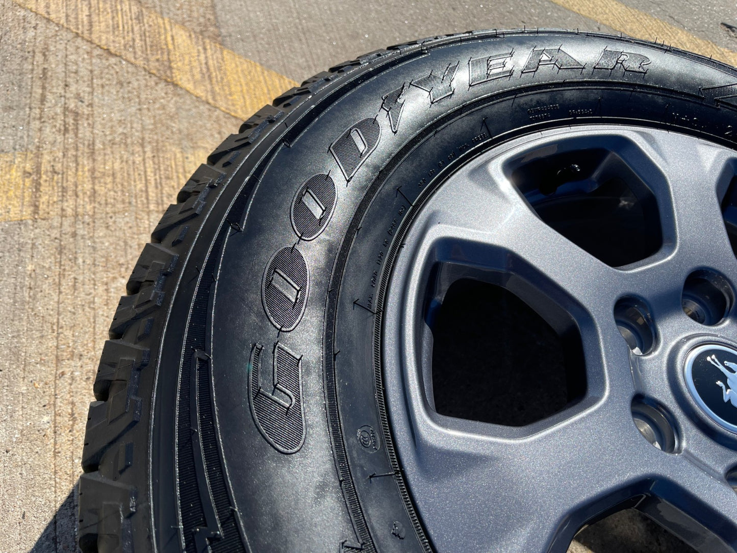 17" Ford Bronco wheel rim SPARE 10384 OEM Ranger 2023 2024 2025 GOODYEAR