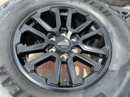 17" Ford F-150 Raptor OEM 10611 rims wheels Bronco 2025 2026 NEW GOODYEAR 33"
