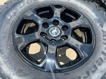 17" Ford Bronco SASQUACH wheels rims 10384 OEM Ranger 2024 2025 2026 2027 NEW