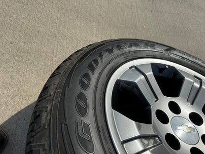 18" Chevy Tahoe Suburban GRAY Z71 OEM 5647 5753 wheels tires Silverado 1500