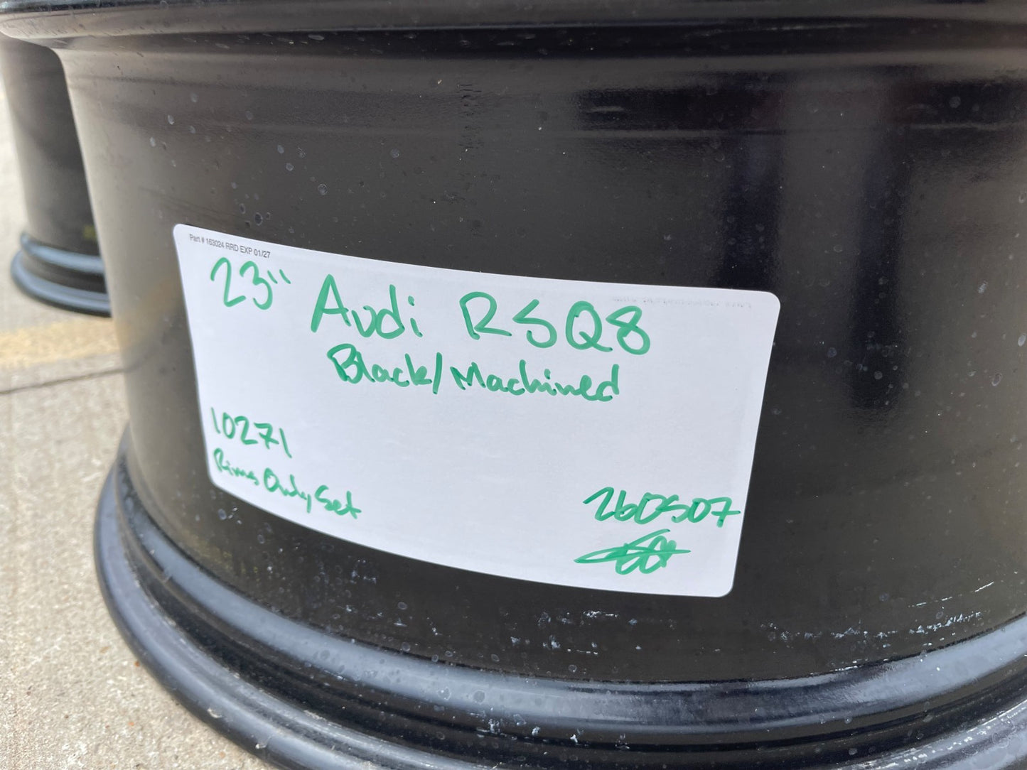 23" Audi RSQ8 OEM wheels rims SQ7 Q7 SQ8 Q8 RSQ7 2021 2022 2023 2024 2025 2026