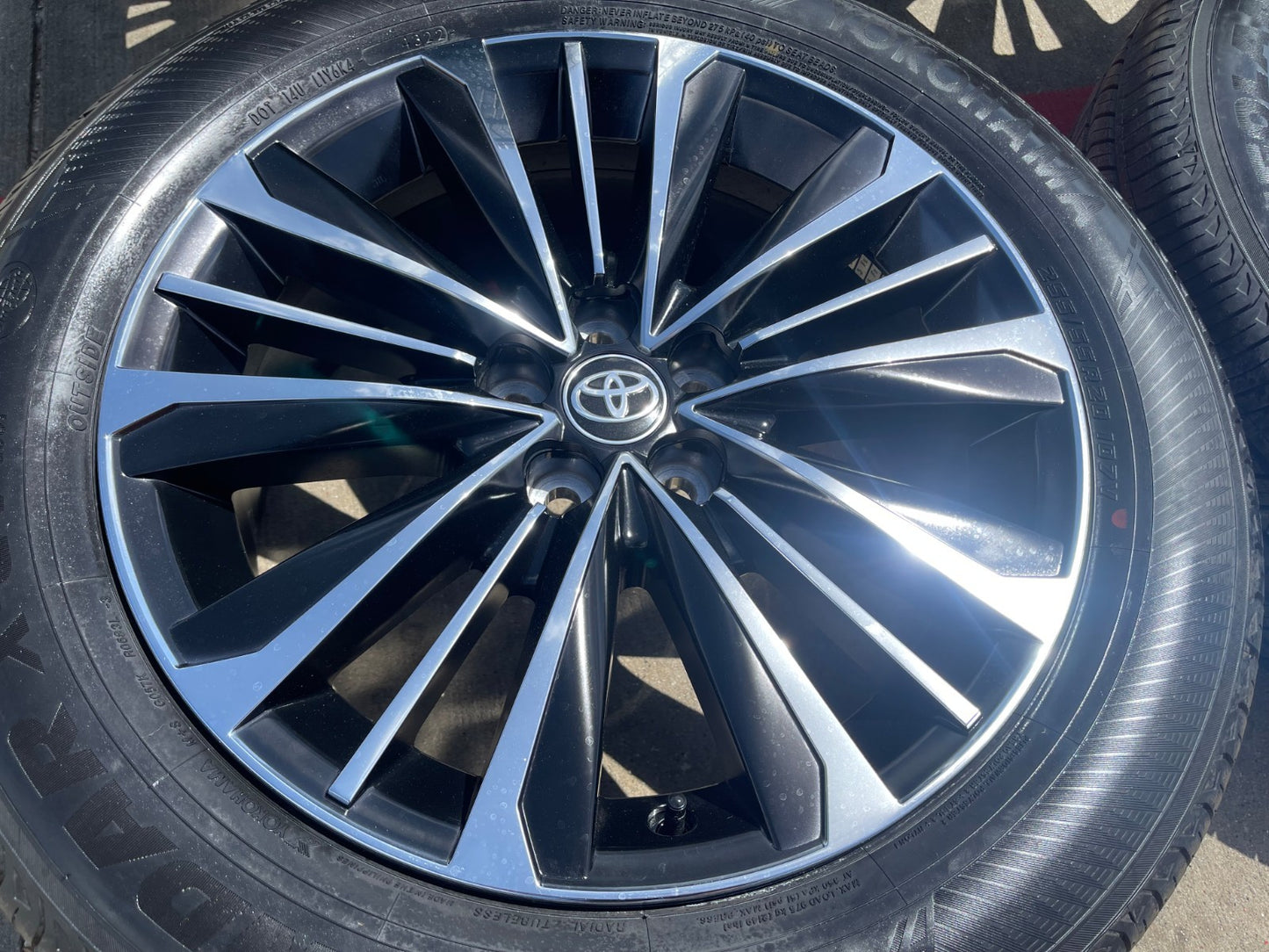 20" Toyota Grand Highlander OEM wheels rims Lexus TX350 LS500H LS500 SET