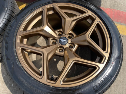 19" Ford Mustang GT Performance Track Pack OEM 10599 10602 wheels rims NEW