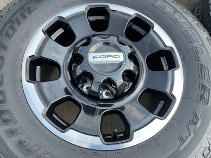 18" Ford F-250 F-350 OEM TREMOR rims wheels 10482 SET tires BRIDGESTONE A/T