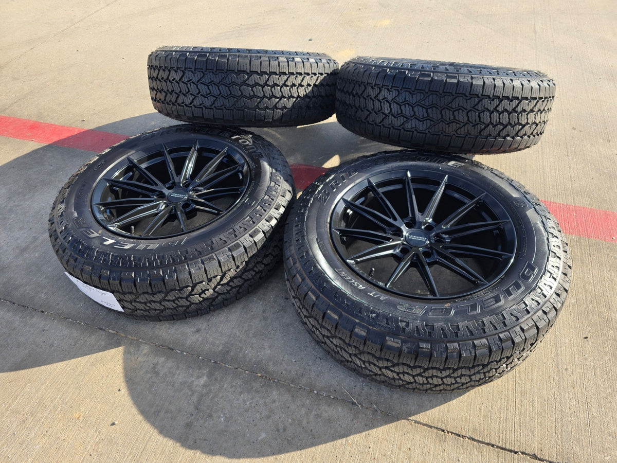 20" 20x9.5 Vossen HFX-2 Ford F-150 Expedition rims wheels 6x135 BRIDGESTONE NEW