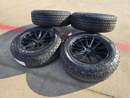20" 20x9.5 Vossen HFX-2 Ford F-150 Expedition rims wheels 6x135 BRIDGESTONE NEW