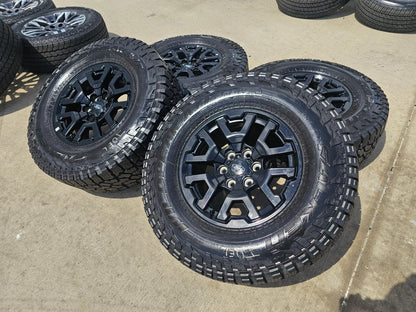 17" Ford F-150 Raptor Bronco OEM black rims wheels 10461 tires FALKEN A/T3 33"