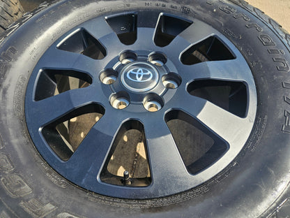 18" Toyota Land Cruiser OEM wheels rims 95952 Tundra Sequoia 2024 2025 2026 BFG