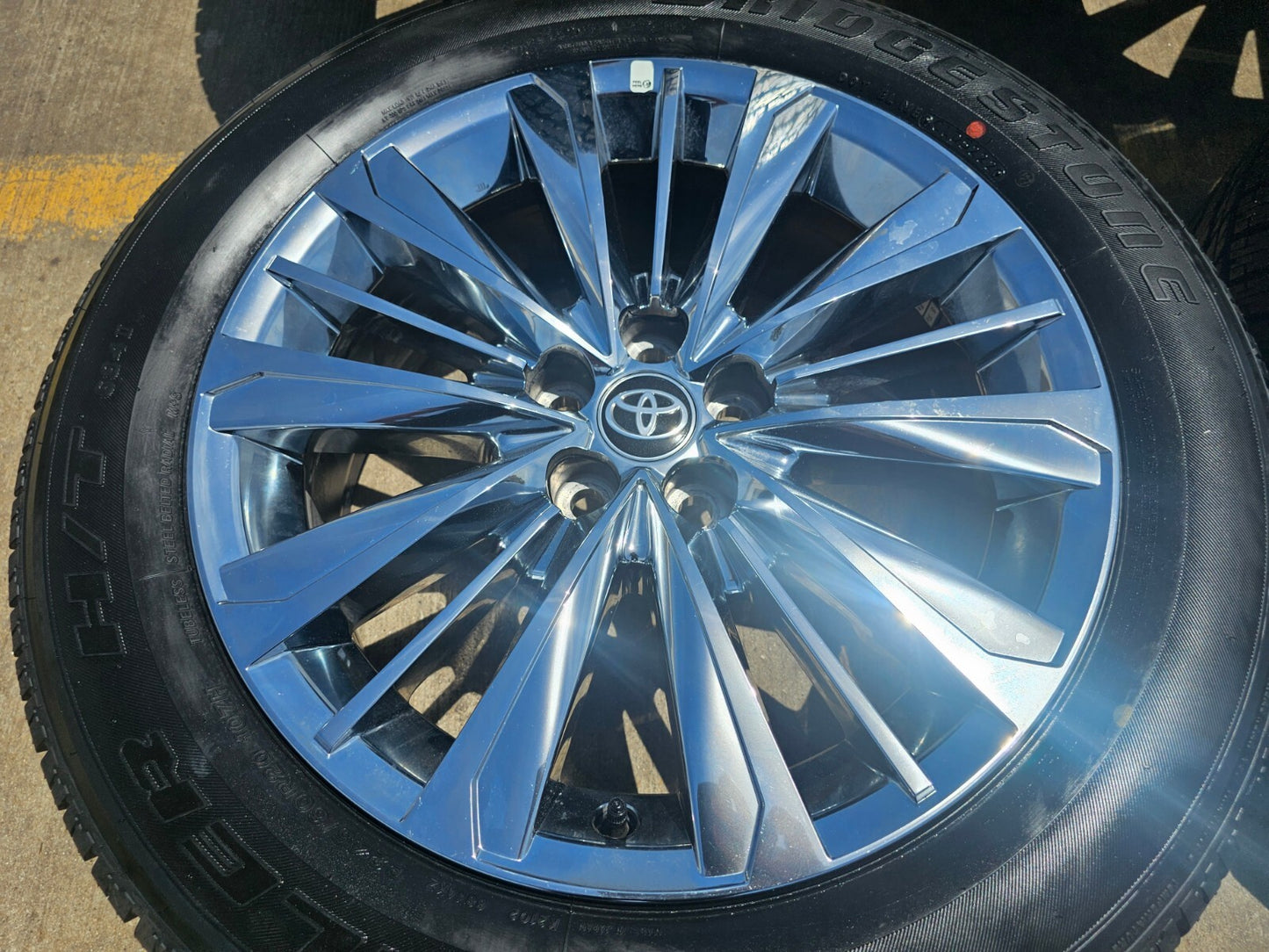 20" Toyota Grand Highlander OEM wheels rims tires Lexus TX350 2024 2025 NEW