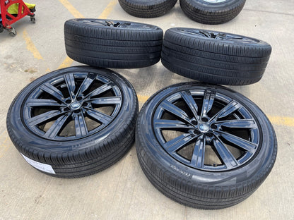 22" Land Rover Range DEFENDER OEM M8E2-1007-HB wheels rims SET PIRELLI
