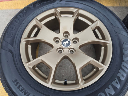 17" Ford Bronco Heritage OEM rims wheels 95021 10427 BRONZE 2023 2024 2025 NEW