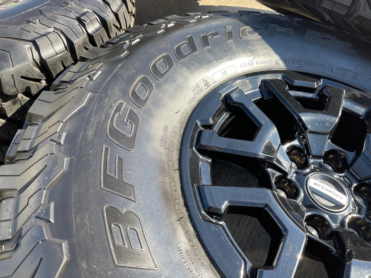 17" Ford F-150 Raptor Bronco OEM 10461 rims wheels 2026 2027 BFG A/T SET 37" NEW