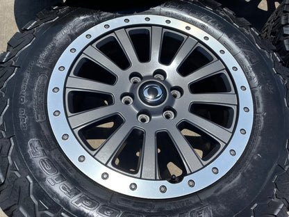 (4) 18" INEOS Grenadier OEM wheels rims Beadlock 2774-1 FITS 2023-2027 NEW BFG