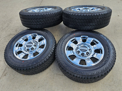 20" Ford F-250 F-350 OEM LARIAT LIMITED 10295 25085 10552 wheels rims CHROME