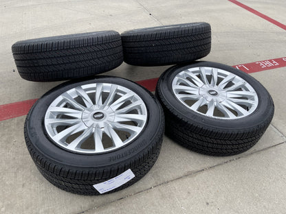22" Cadillac Escalade Platinum OEM wheels rims 95026 4873 tires SET BRIDGESTONE