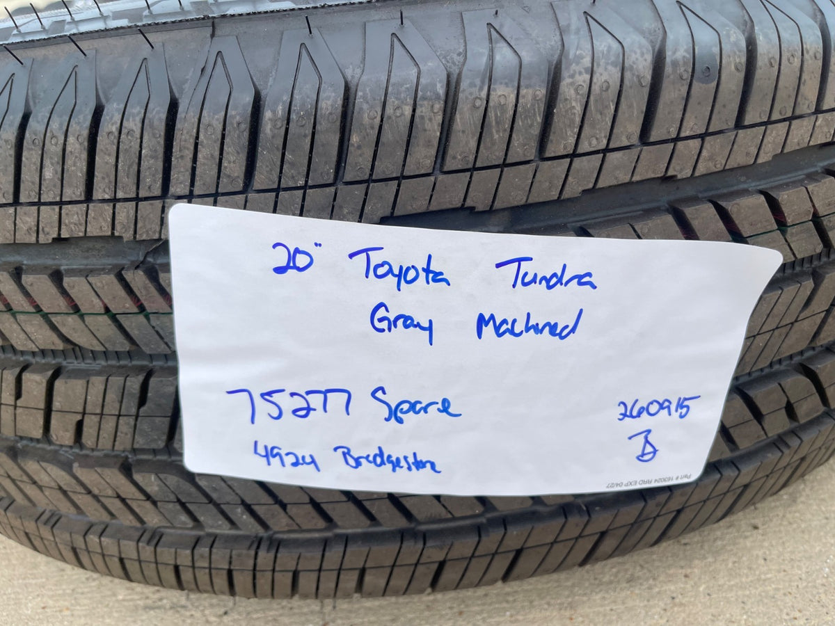 20" Toyota Tundra Sequoia OEM wheel rim 95359 75277 spare 2024 2025 2026 NEW