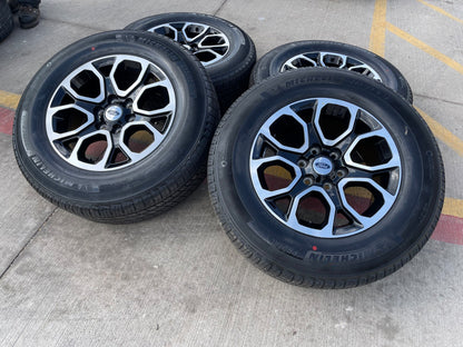 18" Ford F-150 OEM rims wheels 10438 Expedition 2024 2025 2026 2027 MICHELIN NEW