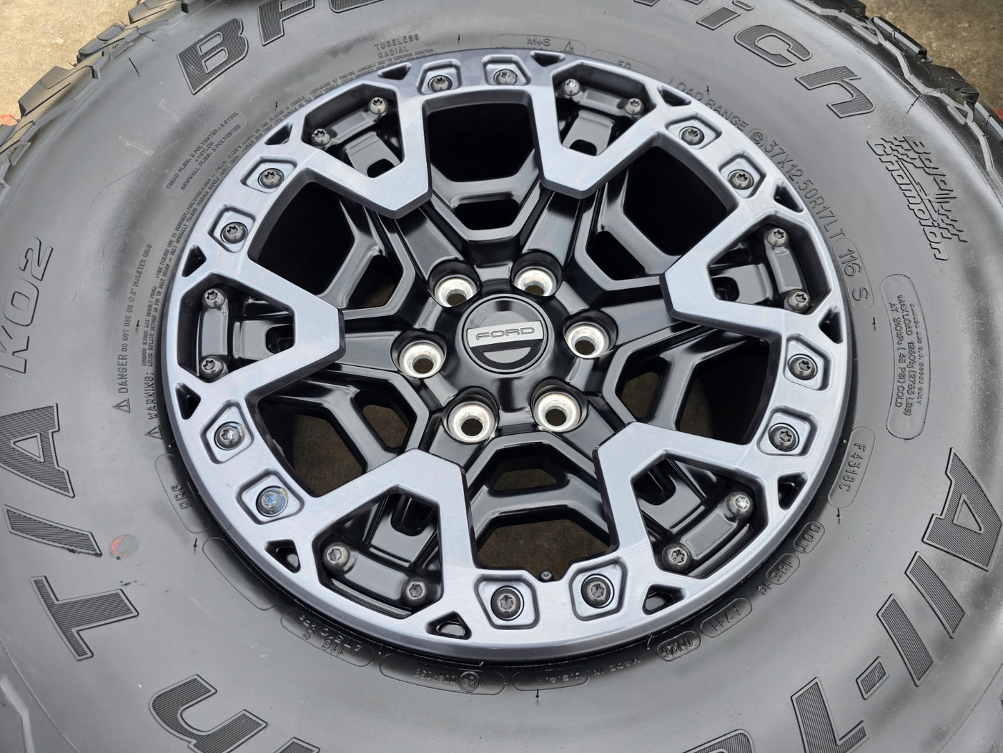NEW 17" Ford F-150 Raptor R OEM BEADLOCK rims wheels SET 2004-2027