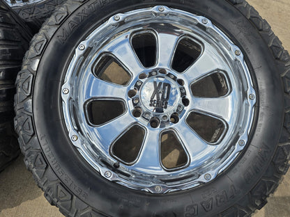 20x9 20" XD Series XD799 Ford F-250 F-350 rims wheels 8x170 -12 35"