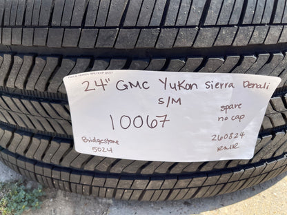 24" GMC Yukon Sierra Denali Chevy Tahoe LTZ OEM 10067 wheel rim 2026 2027
