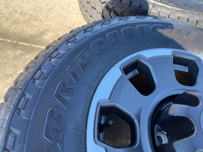 18" Ford F-250 F-350 OEM 10482 LARIAT rims wheels BRIDGSETONE SET NEW