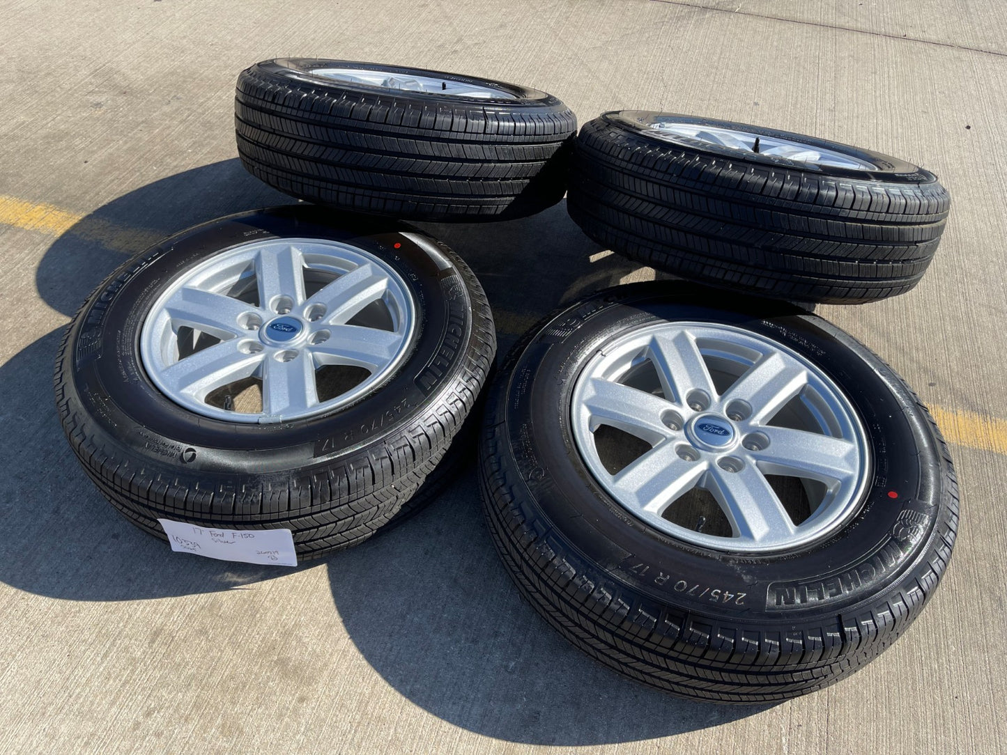 17" Ford F-150 Expedition OEM 10339 rims wheels 2023 2024 2025 2026 MICHELIN NEW