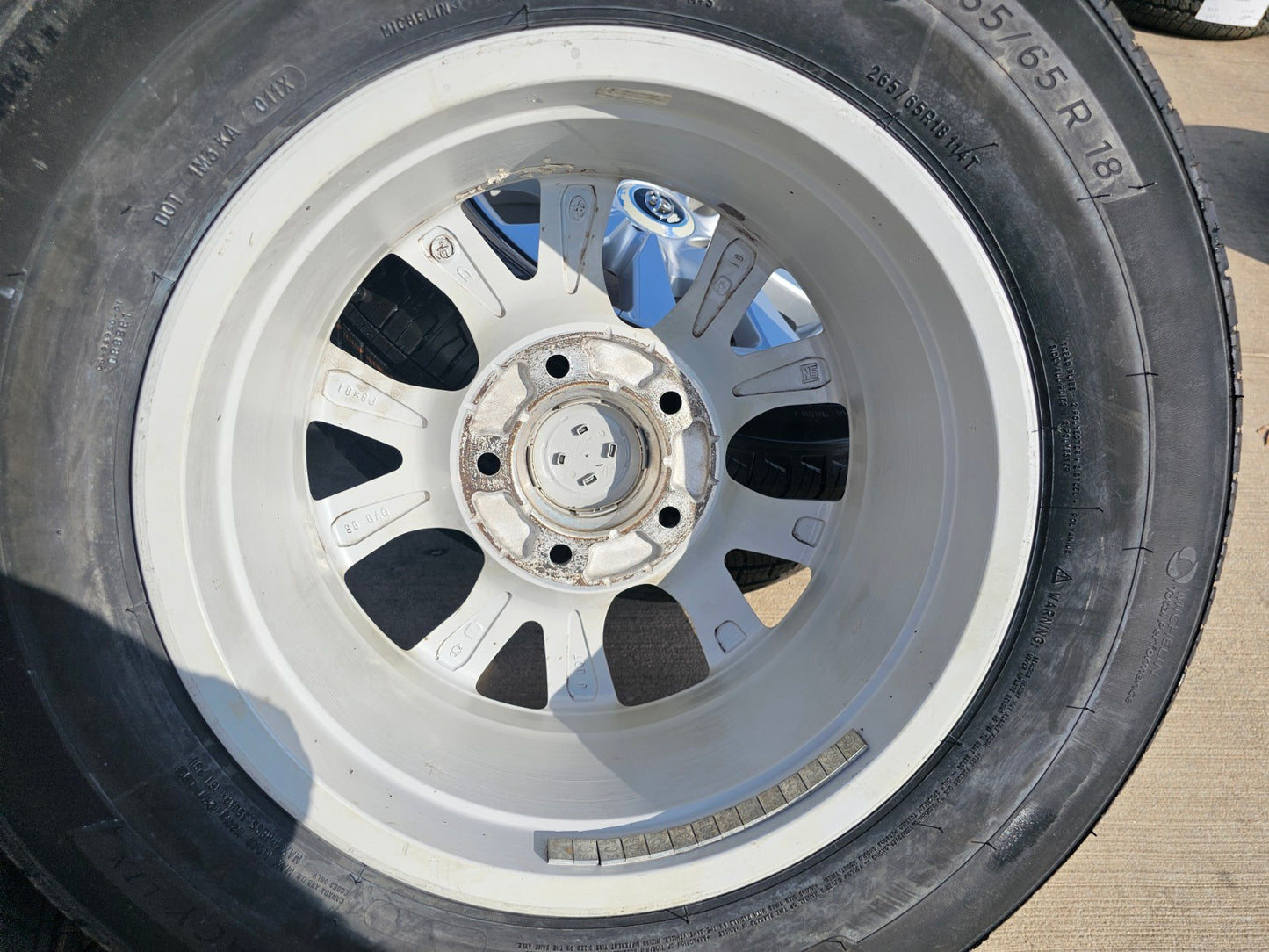 18" Toyota Land Cruiser Tundra TRD PRO OEM 75195 wheels rims SET MICHELIN NEW